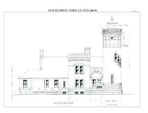 Old Mackinac Point Lighthouse plans